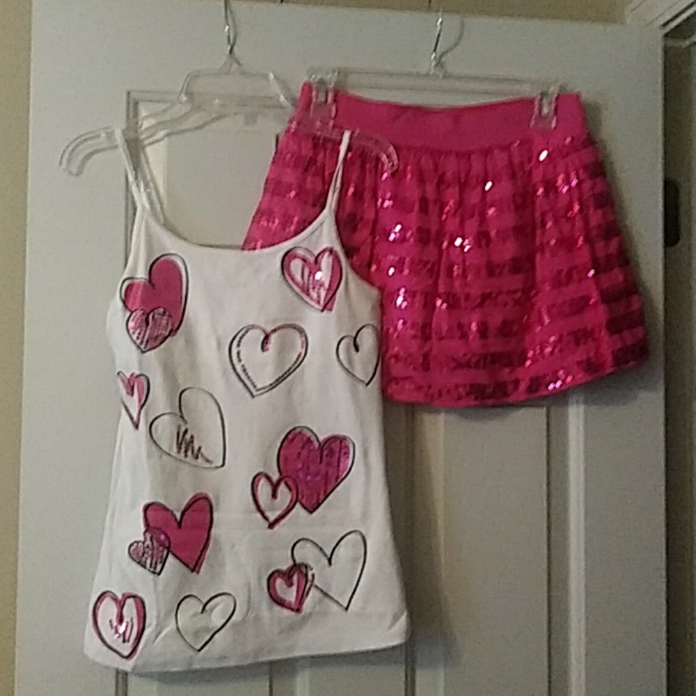 Girl's Skirt & Top